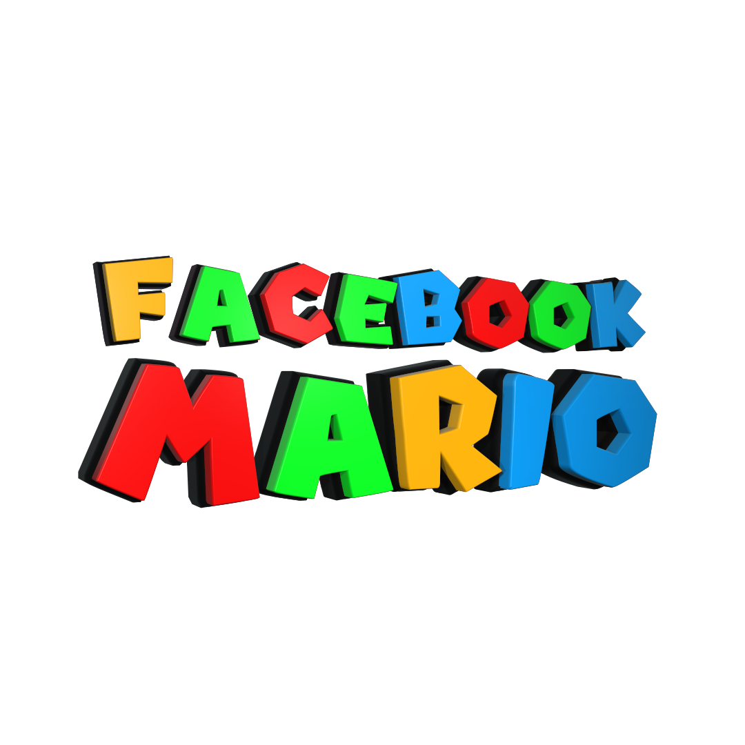 Facebook mario logo - rental agency account