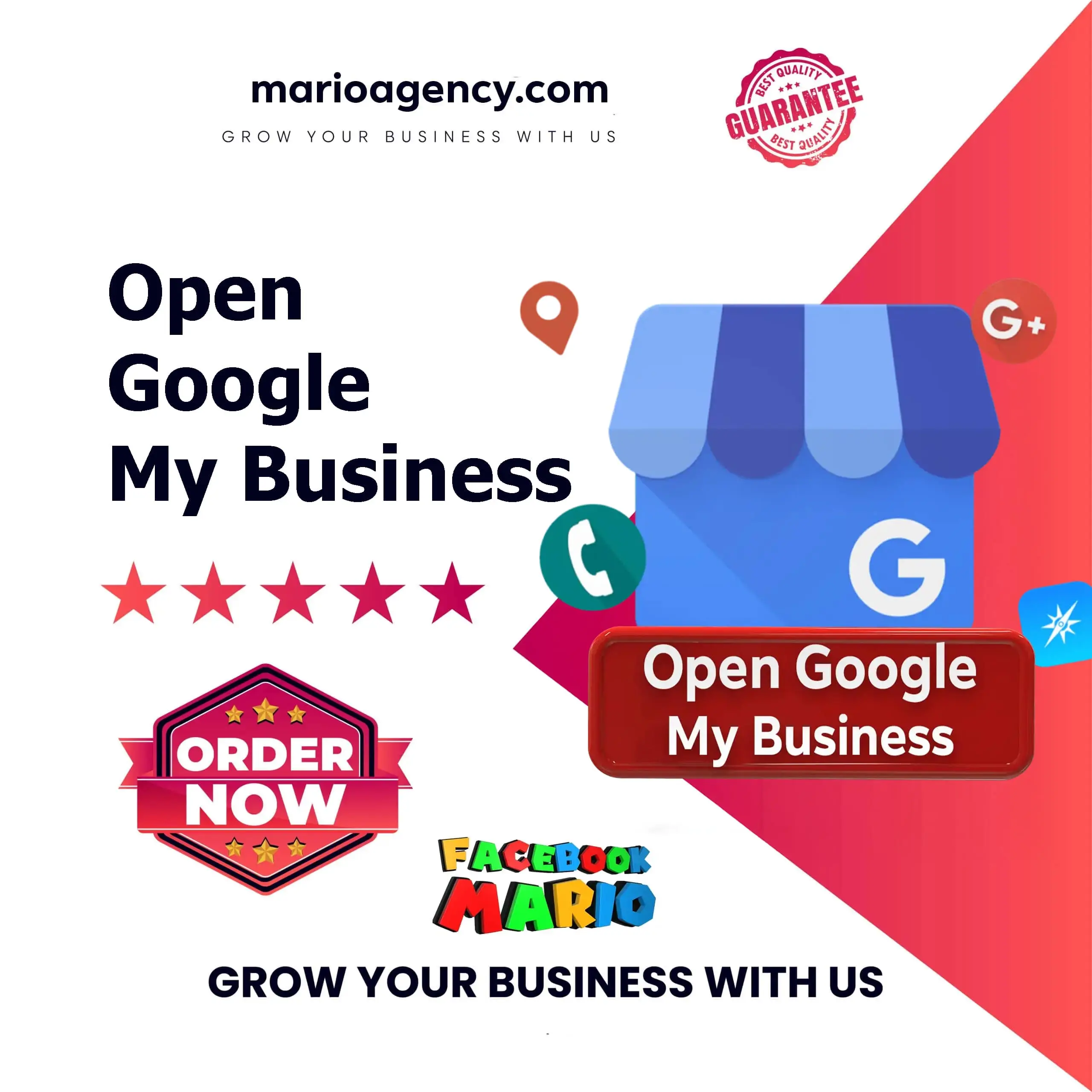 open a google my business account