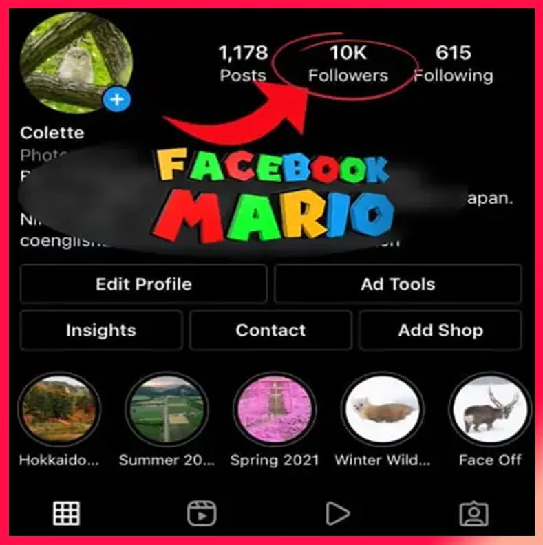 Buy instagram account with 10k follower