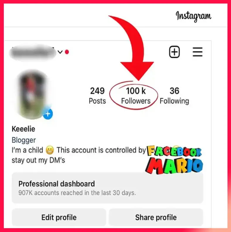 Buy Instagram Account with 100k follower