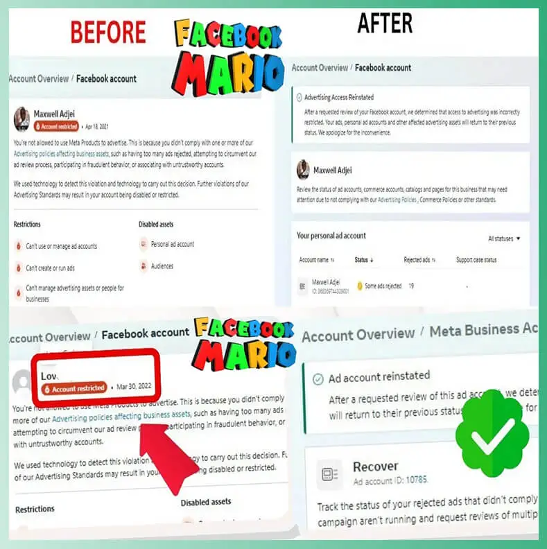 Meta Verified for Business – Reinstated Facebook
