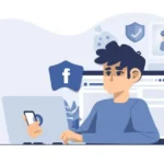 how to comment anonymously on a Facebook group with privacy icons and hidden identity visuals.