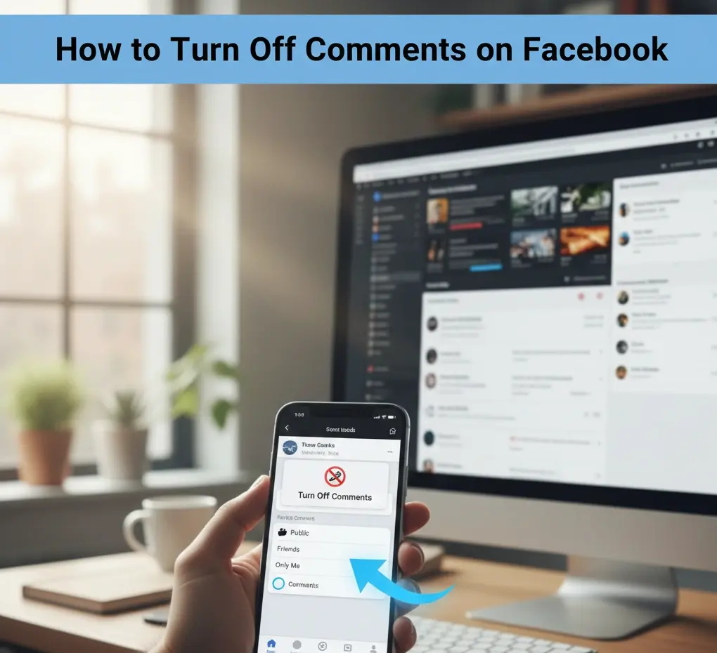 how to turn off comments on facebook post easy step